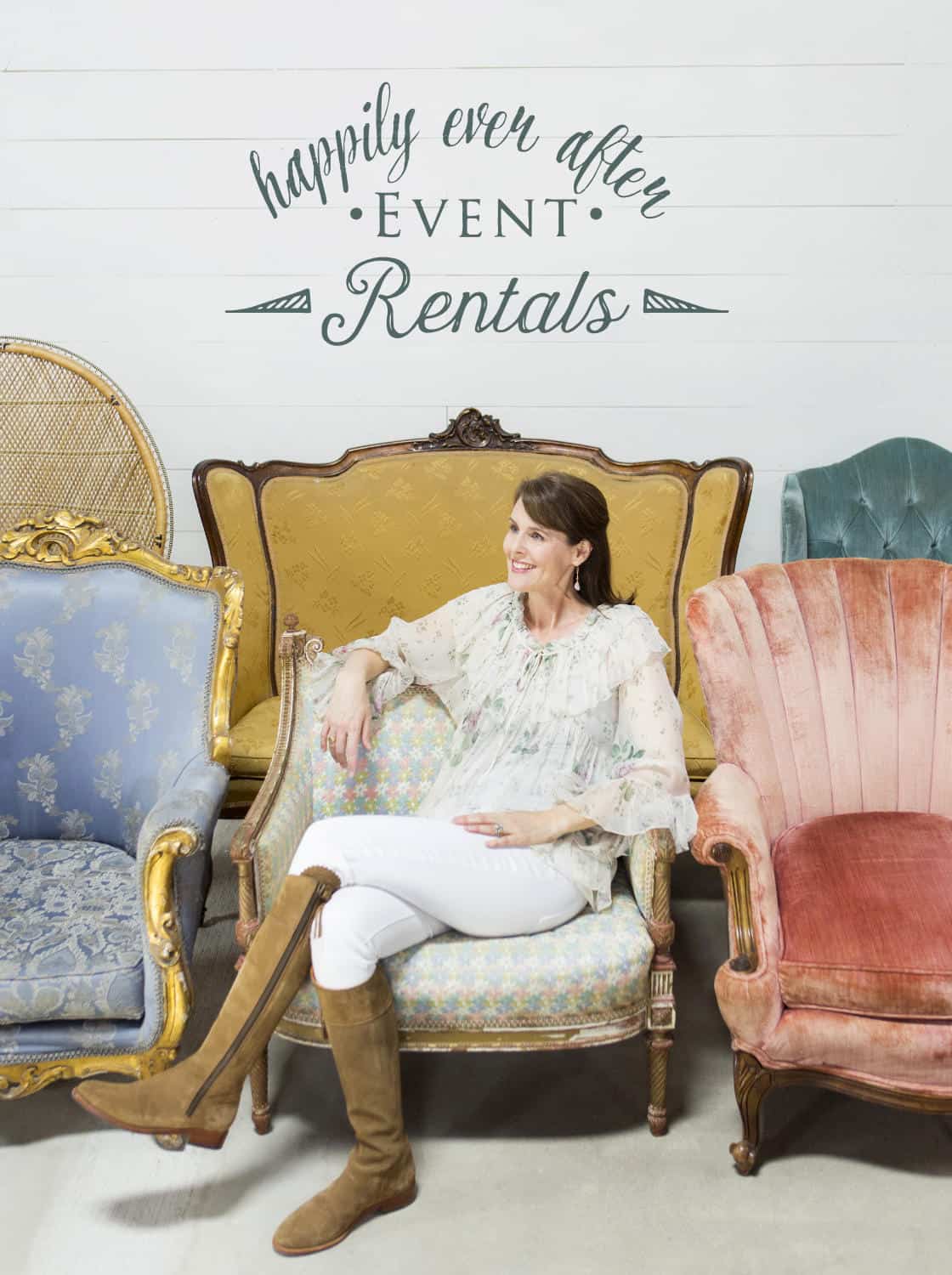 As Seen In magazine cover with Melanie Woods of Happily Rented