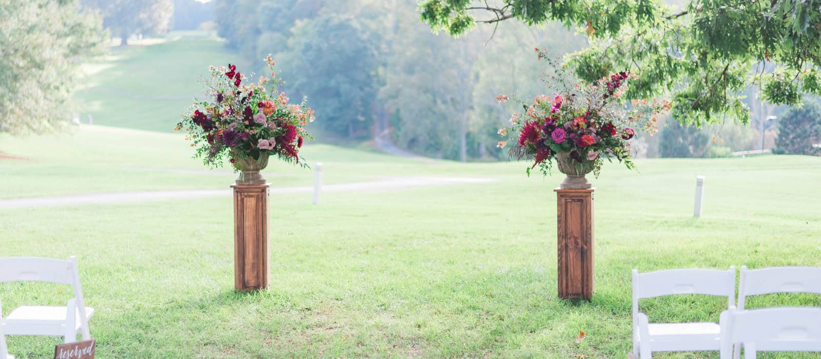 The Mullins Photo Co - ceremony tables