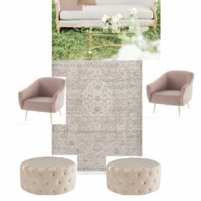 Neutral lounge seating